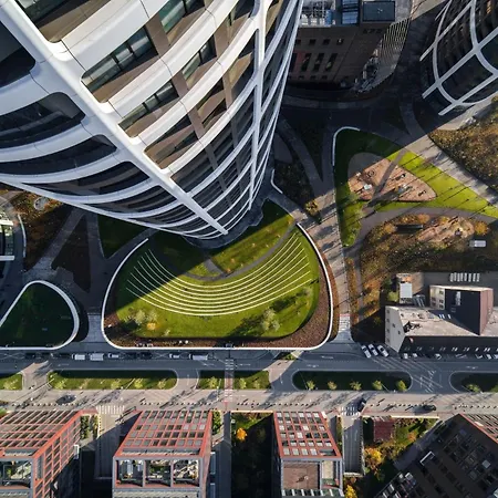 Sky Park Panorama 22nd Floor Free Parking Apartamento *