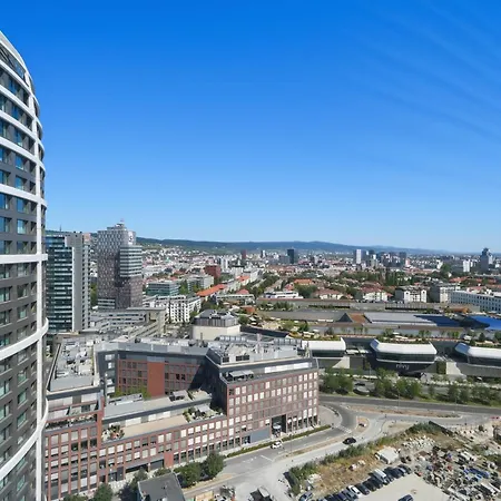 Apartamento Sky Park Panorama 22nd Floor Free Parking *